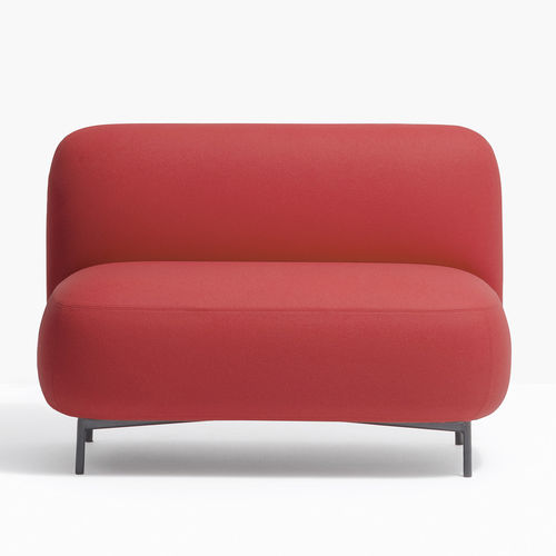 Chauffeuse contemporaine - BUDDY 215S - PEDRALI - en mousse de polyuréthane / en aluminium / à tablette