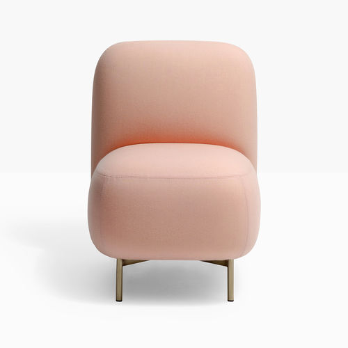 Chauffeuse contemporaine - BUDDY 211S - PEDRALI - en mousse de polyuréthane / en aluminium / tapissée