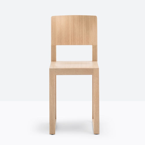 Chaise contemporaine - BRERA 380 - PEDRALI - d'intérieur / en chêne / ergonomique