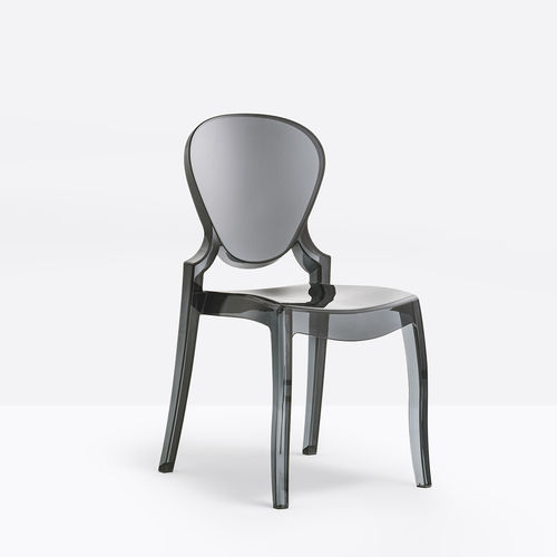 Chaise contemporaine - QUEEN 650 - PEDRALI - d'intérieur / en polycarbonate / empilable