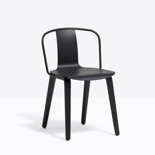 Chaise contemporaine - JAMAICA 2910 - PEDRALI - d'intérieur / en frêne / en contreplaqué