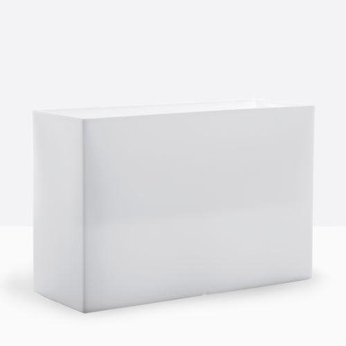 Jardinière en polyéthylène - KADO  - PEDRALI - rectangulaire / lumineuse / contemporaine