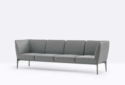 Canapé modulable - SOCIAL DSO_2A/3AAL/4AALL - PEDRALI - contemporain / en tissu / en cuir