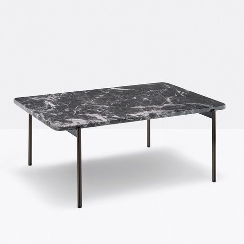 Table basse contemporaine - blume BLT_90X60 - PEDRALI - en stratifié / en marbre / en Fenix NTM®