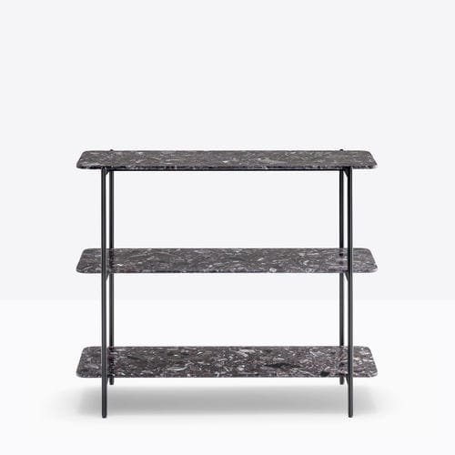 Étagère contemporaine - blume system - PEDRALI - en acier / en aluminium extrudé / en marbre