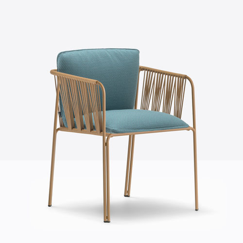 Chaise contemporaine - Narì - PEDRALI - d'intérieur / en PVC / en tissu