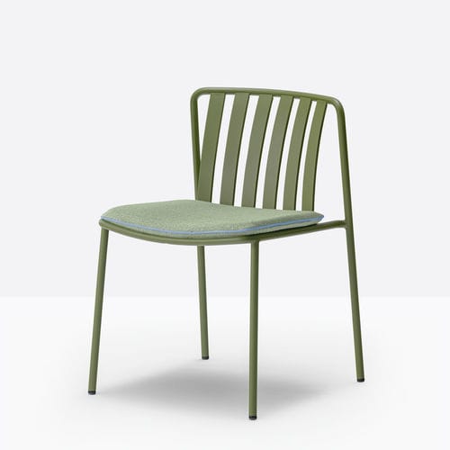 Chaise contemporaine - coney 3640 - PEDRALI - d'extérieur / en acier / avec piètement en acier