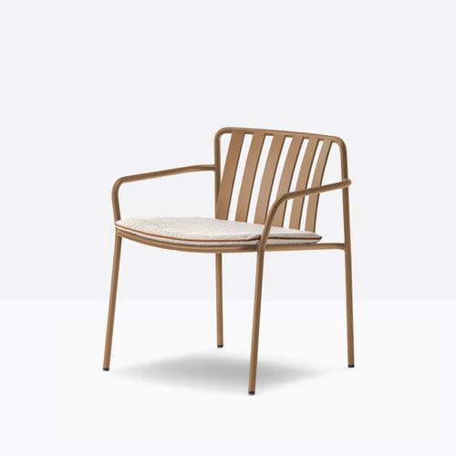 Fauteuil contemporain - coney 3649 - PEDRALI - en tissu / en acier / en acier