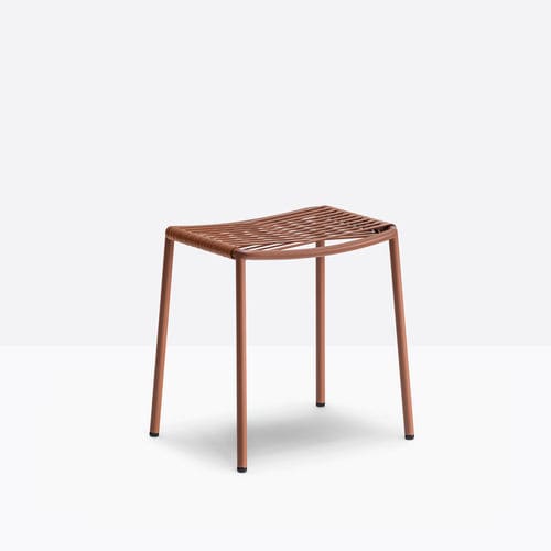 Tabouret contemporain - philía 3903 - PEDRALI - en PVC / avec piètement en acier / empilable