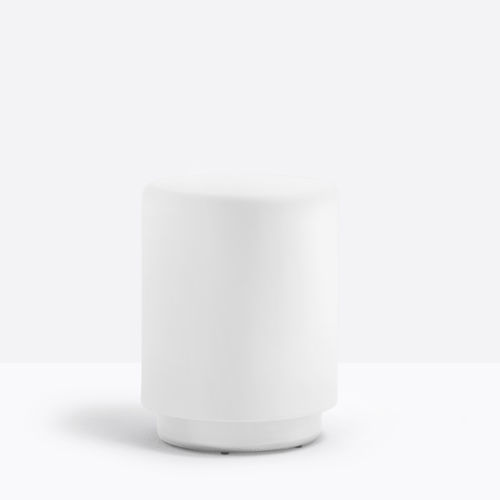 Pouf contemporain - wow 480 + 483 - PEDRALI - en acier / en polyéthylène / rond