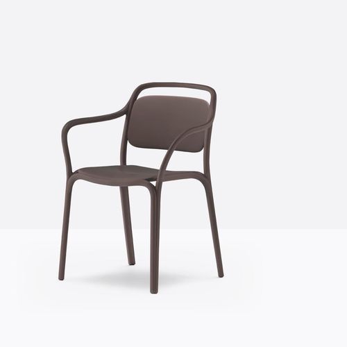 Chaise contemporaine - LIBRE 595 - PEDRALI - d'intérieur / en polypropylène / avec piètement en métal