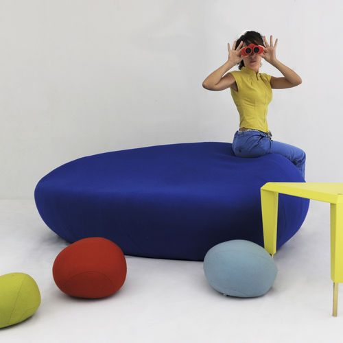 Banquette modulable - COLORSTONES - SMARIN - design original / en tissu / professionnelle
