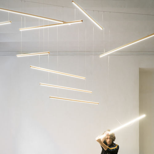 Luminaire suspendu - FANTASTICKS - SMARIN - à LED / linéaire / pour espace public