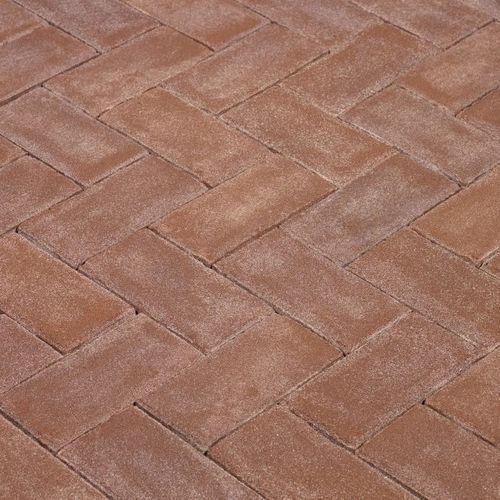 Pavé de terre cuite - BRUNO KK80 - Wienerberger - extérieur / pour parking / de terrasse