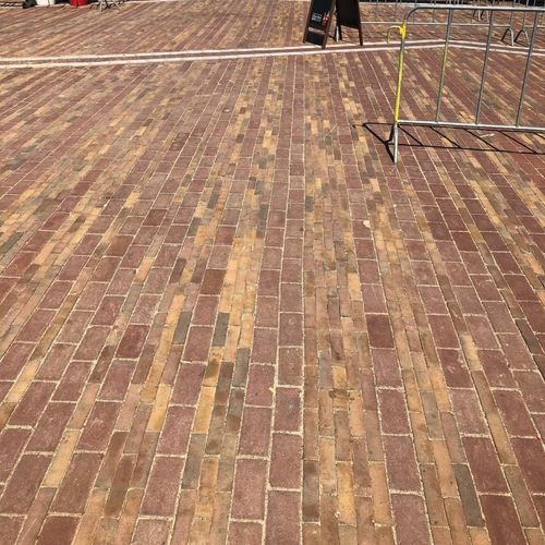 Pavé de terre cuite - BRUNO WF - Wienerberger - d'extérieur / pour parking / de terrasse