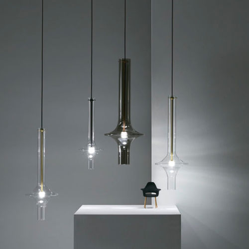 Suspension - WONDER - PENTA - en métal / en verre borosilicaté / contemporaine