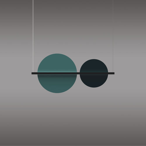 Suspension - HANG OUT - PENTA - en métal / en verre / contemporaine