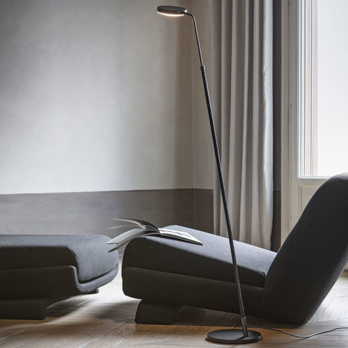 Lampe sur pied - SPOON - PENTA - en métal / en cuir / contemporaine