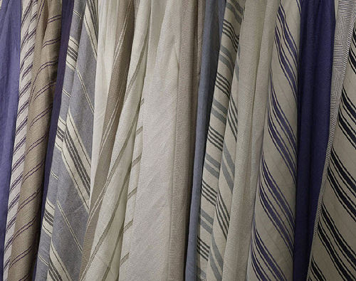 Tissu d'ameublement - ESSENCE OF BLENDS - Loro Piana - à rayures / en lin