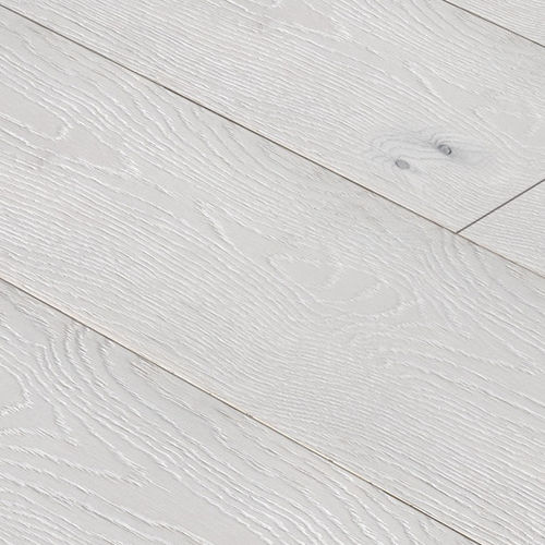 Parquet contrecollé - LEGNI DEL DOGE : BIANCO NEVE - Itlas - en chêne / mat / à coller