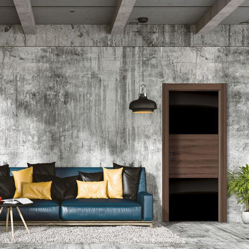 Porte d'intérieur - Fashion  - Nusco - en bois / en stratifié / battante