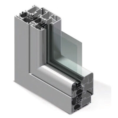 Profilé pour fenêtre en aluminium - CX 700 - Nusco - acoustique / à isolation thermique