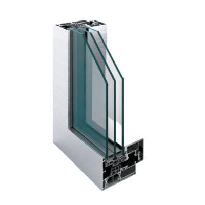 Profilé pour fenêtre en aluminium - CX 700 AST - Nusco - à coupure thermique / résistant au vent / anti-bruit