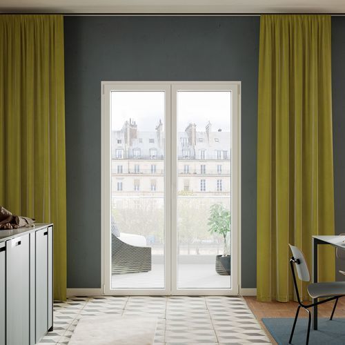 Porte-fenêtre battante - Libra Horizon - SPI - en PVC / à isolation thermique / insonorisée