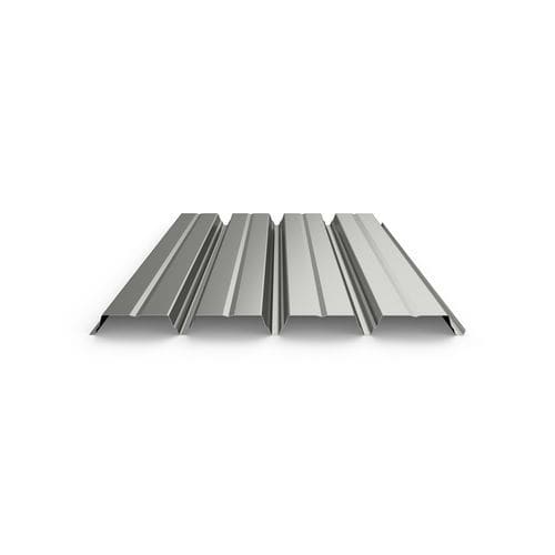 Bardage en acier galvanisé - EUROBASE 56 FS - EUROPERFIL, SA - perforé / prélaqué / acoustique