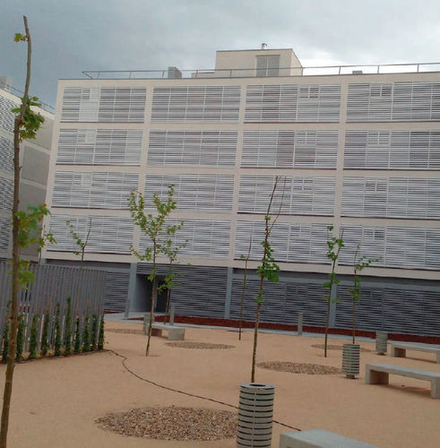Brise-soleil en PVC - DUTEC 145S - Durmi - pour façade / vertical / orientable