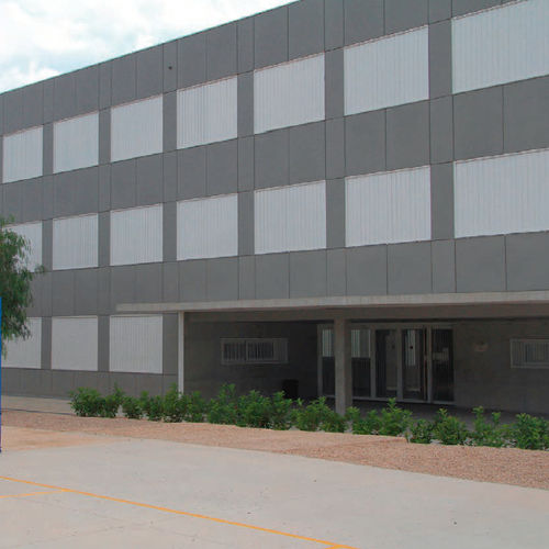 Brise-soleil en PVC - DUTEC 80R  - Durmi - pour façade / vertical / orientable
