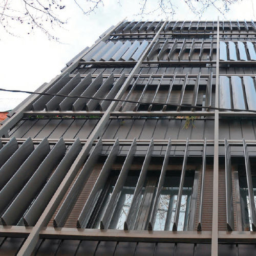 Brise-soleil en métal - DUTEC 270E - Durmi - pour façade / vertical / orientable
