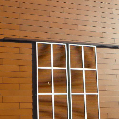 Volet coulissant - DUFIX 50ov MA - Durmi - fixe / à lames / en bois