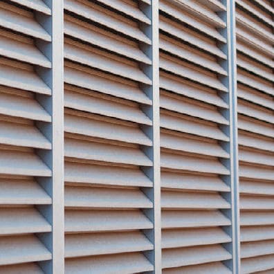 Brise-soleil en aluminium - DUFIX 140C - Durmi - pour façade / vertical / orientable