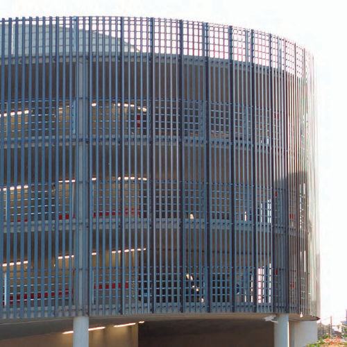 Brise-soleil en aluminium - DULINE 100Y AL - Durmi - pour façade / vertical