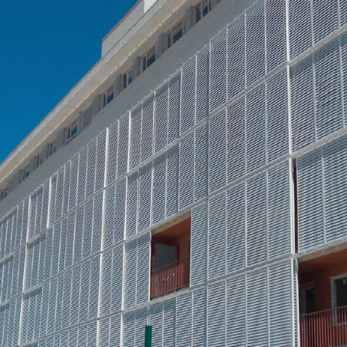 Brise-soleil en PVC - DULINE 80Y - Durmi - pour façade / vertical
