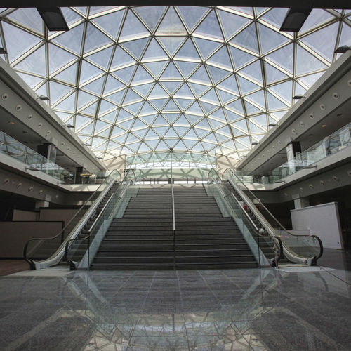 Structure métallique pour couverture - CENTRO COMERCIAL EL EJIDO - Lanik