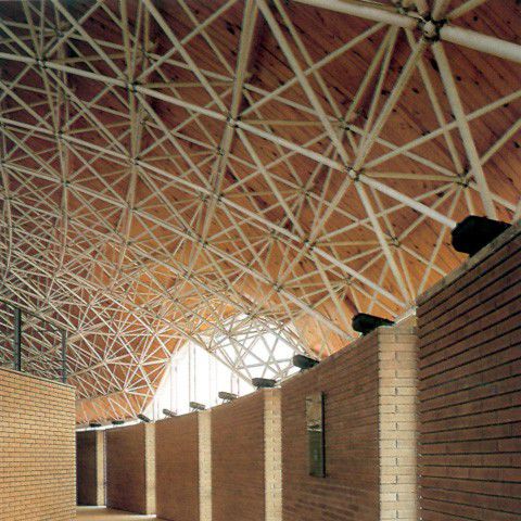 Charpente métallique de toiture - POLIDEPORTIVO DE PALAFOLLS - Lanik