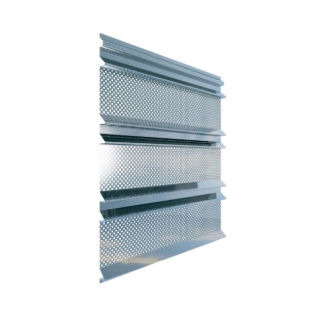 Système de façade en aluminium - TF800 R - Kalzip - acoustique / modulaire