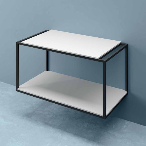 Console pour lavabo en métal peint - INFINITY 1 - PLANIT