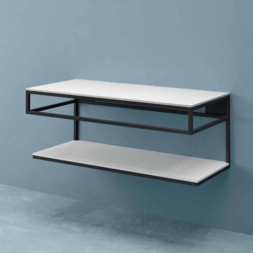 Console pour lavabo en métal peint - INFINITY 2 - PLANIT