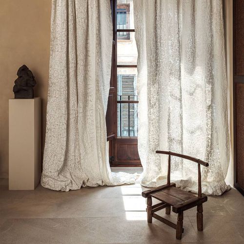 Tissu d'ameublement - Éphémère - Elitis - pour rideaux / à motif / en polyester