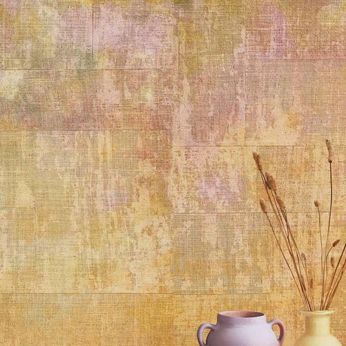 Papier peint contemporain - Solstice - Elitis - en vinyle / à motif / aspect tissu