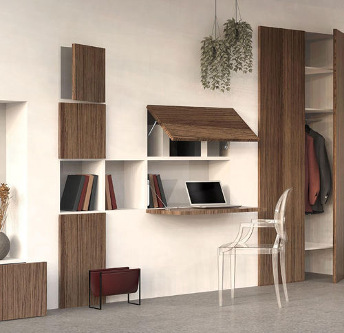 Niche murale en bois - ZERO-WALL SYSTEM FLY - AGOPROFIL S.p.A - verticale / rectangulaire / carrée