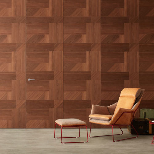 Porte d'intérieur - WAVE - AGOPROFIL S.p.A - en bois / battante / contemporaine