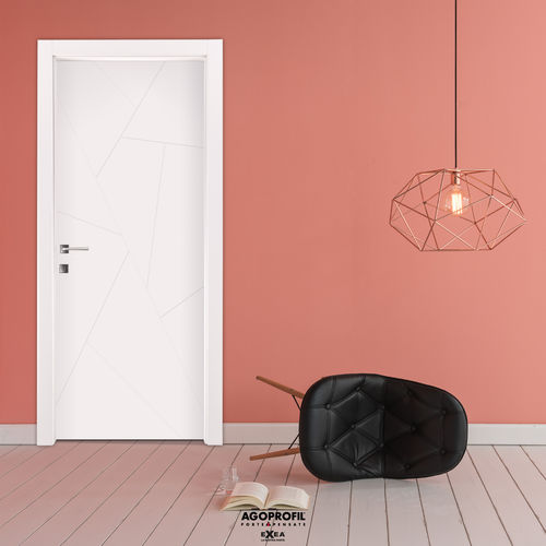 Porte d'intérieur - LANZAROTE - AGOPROFIL S.p.A - en MDF / battante / contemporaine
