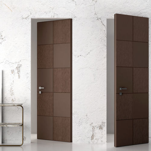 Porte d'intérieur - T75V LEVEL PUSH -1A S1 - AGOPROFIL S.p.A - en bois / battante / contemporaine
