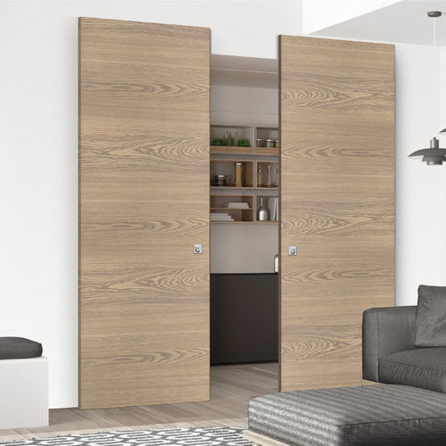 Porte d'intérieur - EFFEZERO GLAM - AGOPROFIL S.p.A - en bois / coulissante / contemporaine