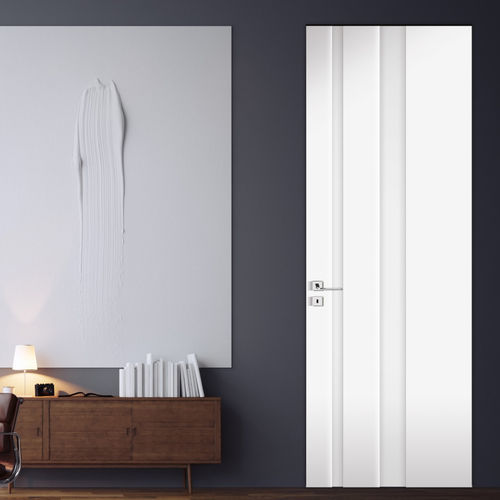 Porte d'intérieur - FUN 292 - AGOPROFIL S.p.A - en MDF / battante / contemporaine