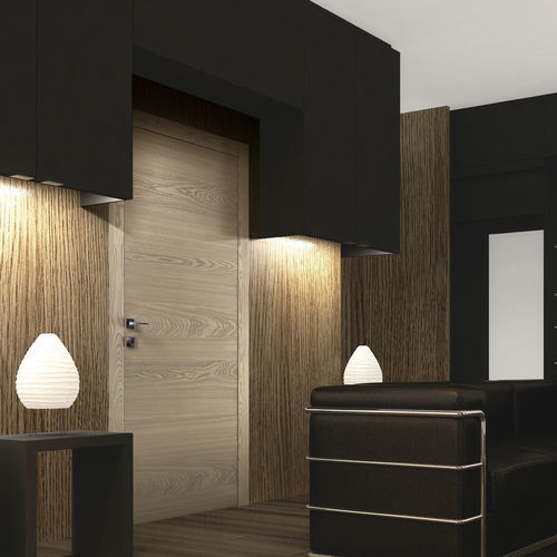 Porte d'intérieur - EFFEZERO GLAM - AGOPROFIL S.p.A - en bois / battante / contemporaine